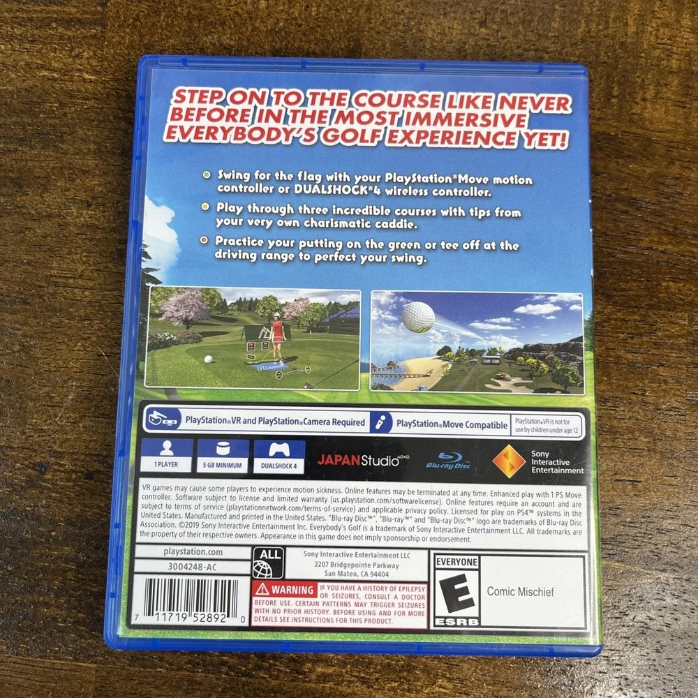N/A playstation ps4
